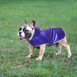 BSEEN Reversible Dog Raincoat, Adjustable Reflective Stripe Hooded, Waterproof Dog Rain Jacket for Large Dogs - BSEEN Direct